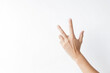 © Rysak - Hand Sign Showing Two Fingers