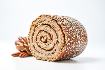 Poster - Close Up of a Pastry with Nuts