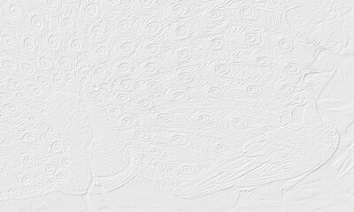 Wall Mural - white wall texture