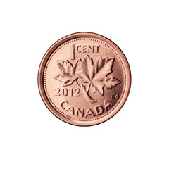 Canvas Print - Canada 1 Cent