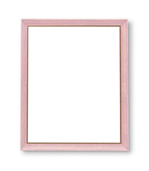Wall Mural - Pink photo frame mockup