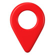 © Rawpixel.com - 3D location pin png sticker, map symbol on transparent background