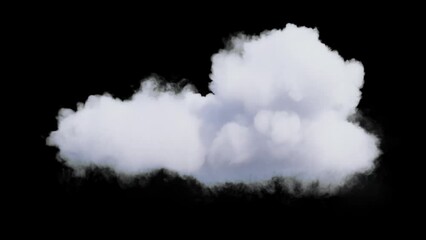 Wall Mural - Fluffy Cloud On Alpha Loop