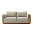 © Ayesha - PNG Modern lounge sofa beige color mid century living room furniture