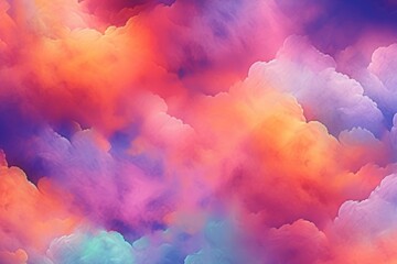 Wall Mural - cloudy subtle background texture cyber style