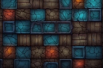 Wall Mural - enemy background texture for board game card art