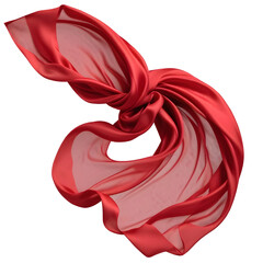 Wall Mural - red scarf png