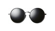 © ceren - round black sunglasses isolated on the transparent background.