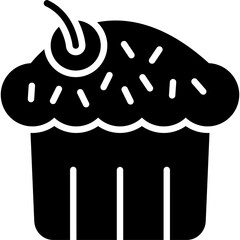 Sticker - Cupcake Icon