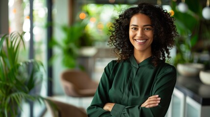 Wall Mural - The confident businesswoman