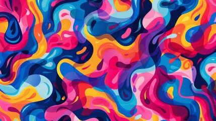 Wall Mural - abstract background generative ai