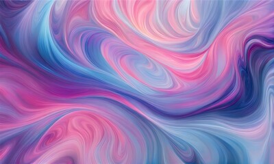 Wall Mural - flow of liquid colors creating an abstract background