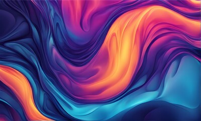 Wall Mural - abstract fluid background