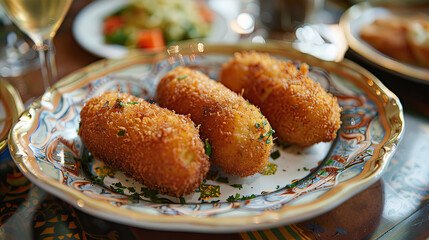 Sticker - croquettes with herbs 