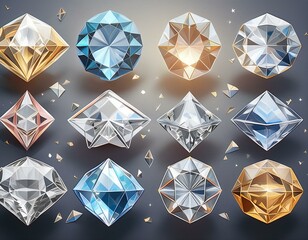 set of diamond