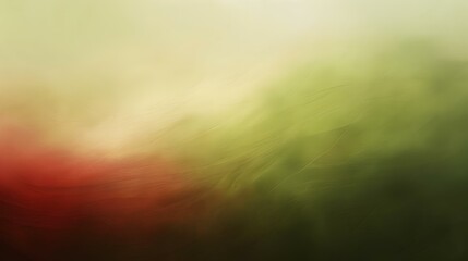 Canvas Print - Gradient light red to olive abstract