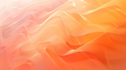 Wall Mural - Gradient orange to peach blend abstract