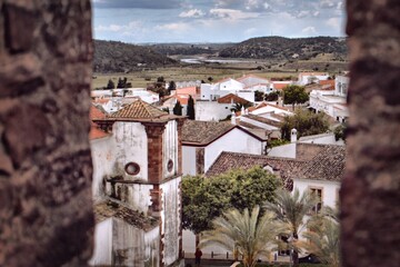 view of the town