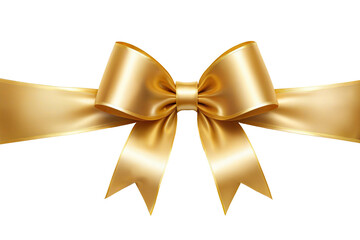 Wall Mural - ribbon bows on a transparent background