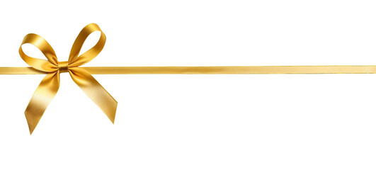 Wall Mural - ribbon bows on a transparent background