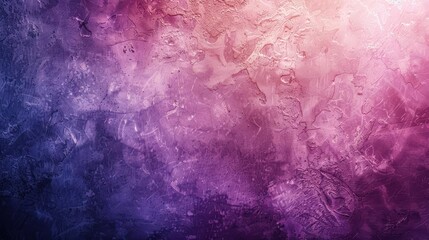 Wall Mural - grungy purple and pink gradient background with shining light abstract rough texture