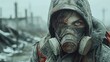 © Jūlija - A person wearing a gas mask