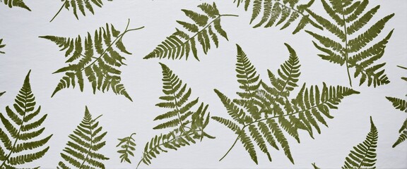 Wall Mural - green leaves illustration graphic