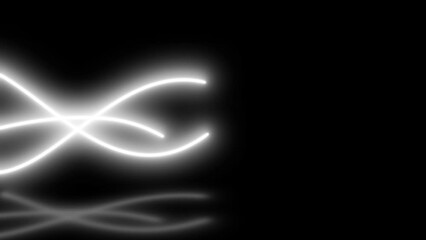 Wall Mural - animation of lines footage, dynamic background.