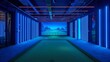 ©  Green Creator - modern indoor golf simulator design professional photography