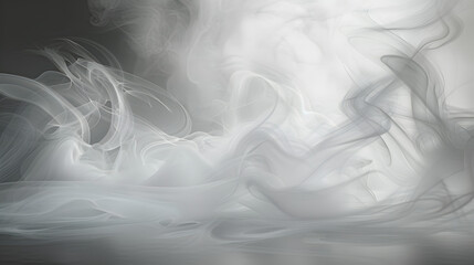 Wall Mural - overlays air smoke Fog white exhaust stream vapour atmosphere swirl trick elegant blow fluffy smoking glow decoration smoky smog smokey misty haze spray effect background light abstract