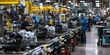 © Andrii Zastrozhnov - An advanced automotive factory integrates modern technology and robotics for efficient car production and assembly