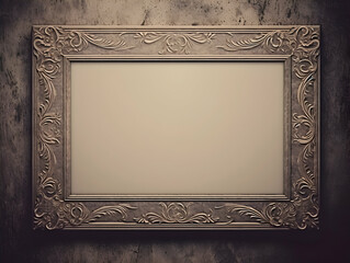 Photo Frame design, Vintage and antique picture frame, Photo frame album mockup, photo frame on wall