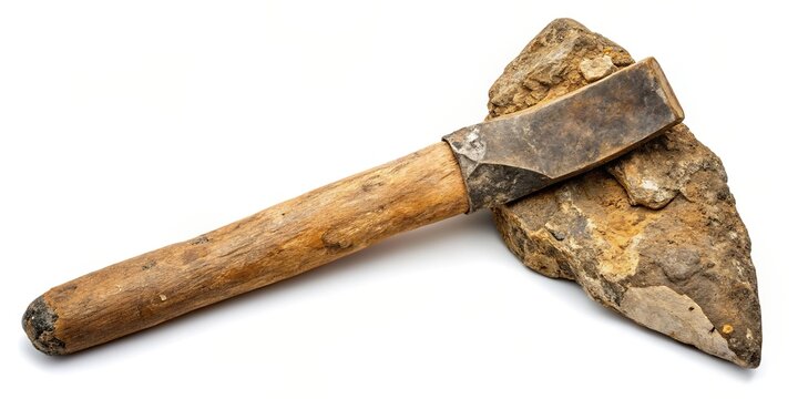 Ancient stone axe from prehistoric period, archaeology, tool, ancient, artifact, stone, axe, prehistoric, history, old, primitive, archaeologist, excavation, ancient civilization