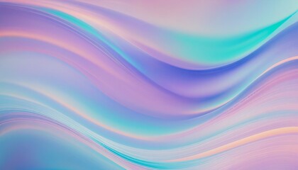 Poster - abstract graphic with gentle purple, blue and pink colors