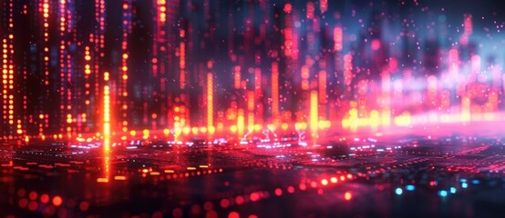 Futuristic abstract technology background