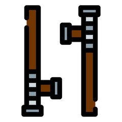 Poster - tonfa icon 