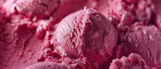 Poster - Rich color gelato with a silky texture, paired with crisp, contrasting elements for a delightful treat