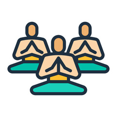 Poster - Yoga Retreat Icon