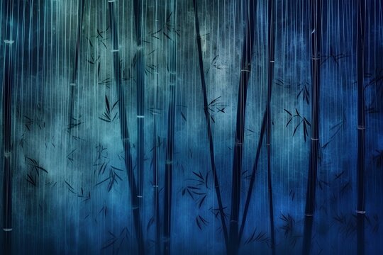 blue wooden background made by midjourney