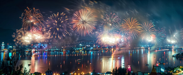 fireworks display and city illumination pictures of fireworks, f