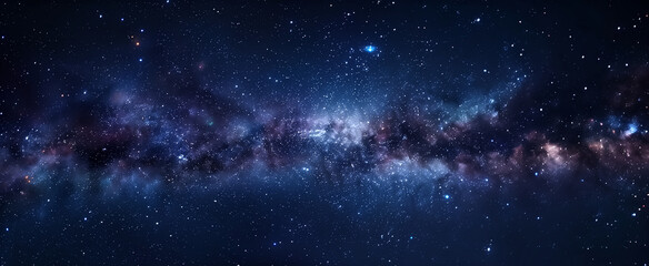 Night sky with Milky Way flowing through it milky way that perfo