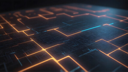 Futuristic panel