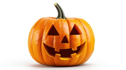 Halloween pumpkin Isolated on white background