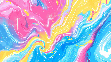 Sticker - colorful abstract pattern background. template summer concept illustration