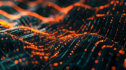 Abstract technology big data background concept