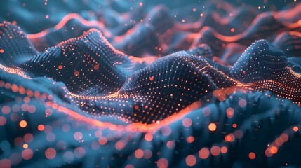 Abstract technology big data background concept
