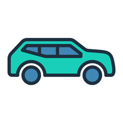 Sticker - Suv Icon