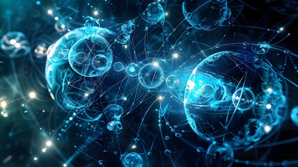 Digital technology and science background