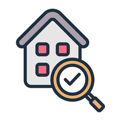 Wall Mural - Home Inspection Icon