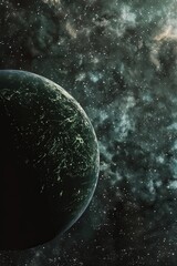 Wall Mural - Galactic Universe Background for Space Exploration Generative AI